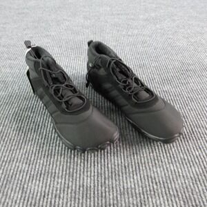 HIKE FOOTWEAR Snow Boots 43 Mens Size 9.5 Black Insulated Faux Fur Lined NWT